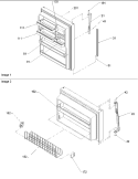 Part Location Diagram of 12497501W Whirlpool HANDLE