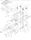 Part Location Diagram of 31905401B Whirlpool Gas Burner & Control Valve