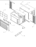 Part Location Diagram of WPBT3075631 Whirlpool Air Conditioner Knob