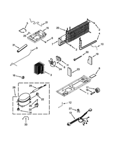 Part Location Diagram of W11685315 Whirlpool PKG ASSY, HNDL, WP17 BRTH 2.0