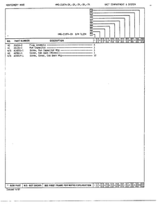 Unit Compartment And System Page 3 Diagram and Parts List for 21874A  Admiral Refrigerator