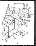 Page 4 Diagram and Parts List for MPS229-10 P1104401M Amana Wall Oven