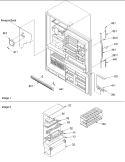 Part Location Diagram of 12443302 Whirlpool TRIM-L UPPER Handle (P1321802WL)