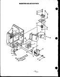 Page 1 Diagram and Parts List for MMO219  Amana Microwave