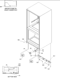 Insulation & Roller Assy Diagram and Parts List for DRB1802AC PDRB1802AC0 Amana Refrigerator