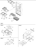 Part Location Diagram of 12027201 Whirlpool Deli Drawer Glide Rail - Right Side