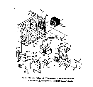 Switches And Microwave Diagram and Parts List for 56568420791  Kenmore Microwave