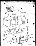 Page 3 Diagram and Parts List for RR-10A P7475003M Amana Microwave