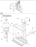Machine Compartment Diagram and Parts List for DRT2102AC PDRT2102AC0 Amana Refrigerator