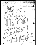 Page 3 Diagram and Parts List for RRL-10A P7475101M Amana Microwave