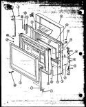 Page 2 Diagram and Parts List for RMC-20 P7413002M Amana Microwave Oven Combo