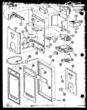 Part Location Diagram of D7457501 Whirlpool Light Lens Cover