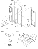 Part Location Diagram of 12224207Q Whirlpool Assembly, CAN RACK