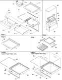 Part Location Diagram of 10809546 Whirlpool SHELF,FULL GLIDE(Assembly)