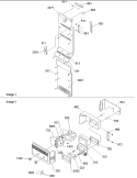 Ice Maker / Control Assy Diagram and Parts List for ARS9107AS PARS9107AS0 Amana Refrigerator