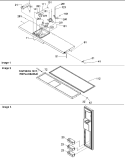 Freezer Door Diagram and Parts List for ARS2666AW PARS2666AW0 Amana Refrigerator