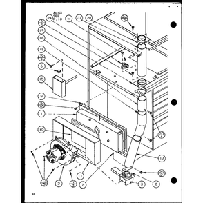 Diagram 4 Diagram and Parts List for GCI045B25B P9898201F Amana Furnace