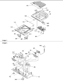 Drain Block and Control Assy Diagram and Parts List for TR18V2E P1315705W E Amana Refrigerator