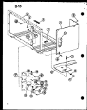 Part Location Diagram of D7353122 Whirlpool NLANYOKE WELD-PNTD