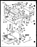 Part Location Diagram of C8910001 Whirlpool NLANBRACKET-BLOWER
