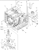 Chassis Assy Parts & Blower - Triac Assy Diagram and Parts List for MC52200 P1199501M Maytag Microwave