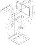 Chassis Assembly Parts Diagram and Parts List for MC52200 P1199501M Maytag Microwave