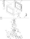 Part Location Diagram of 10984008 Whirlpool NLANBRKT-BLOW SCROLL