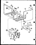Page 2 Diagram and Parts List for MVH-9T P7540905M Amana Microwave