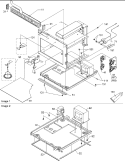 Control / Antenna & Basepan Assembly Diagram and Parts List for CRC18T2OG P1304443M Amana Microwave