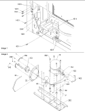 Part Location Diagram of 12051110 Whirlpool SHROUD, COND FAN-E CT