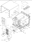 Electrical Components Diagram and Parts List for HDC12A P1323002M Amana Microwave