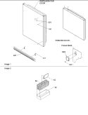 Part Location Diagram of 10474901 Whirlpool Grille & Kickplate