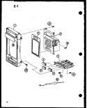 Page 7 Diagram and Parts List for MVH-9T P7540905M Amana Microwave