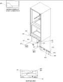 Insulation & Roller Assy Diagram and Parts List for BR18VL P1320703W L Amana Refrigerator