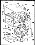 Page 2 Diagram and Parts List for RR-810 P7559202M Amana Microwave