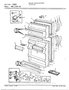 Part Location Diagram of 106604-3 Maytag MANUAL, USE & CARE