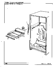 Shelves & Accessories Diagram and Parts List for RB21KN-4A CG83A Magic Chef Refrigerator
