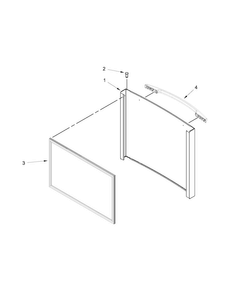 Part Location Diagram of WPW10409180 Whirlpool Handle