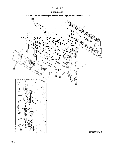 Backguard Diagram and Parts List for 79097723412  Kenmore Range