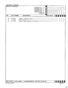 Exterior Page 3 Diagram and Parts List for 6540A REV D Norge Washer