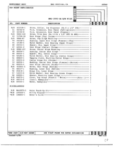 Doors Page 3 Diagram and Parts List for 19993A  Admiral Refrigerator