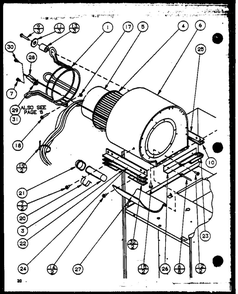 Diagram 8 Diagram and Parts List for GCI90C50CV P9811221F Amana Furnace