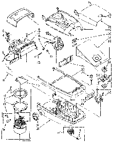 Vacuum Cleaner Diagram and Parts List for 1162235090  Kenmore Canister Vacuum