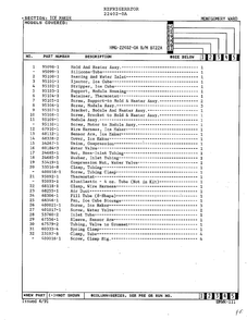 Ice Maker Page 2 Diagram and Parts List for 22402-0A  Admiral Refrigerator