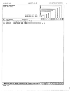 Unit Compartment And System Page 3 Diagram and Parts List for 23972A  Admiral Refrigerator