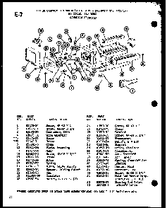 8 Cube Compact Ice Maker Diagram and Parts List for TC18G-P75535-1W  Amana Refrigerator