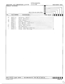Unit Compartment And System Page 3 Diagram and Parts List for 21314-0A  Admiral Refrigerator
