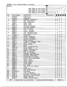 Unit Compartment And System Page 2 Diagram and Parts List for 19924-0A  Admiral Refrigerator