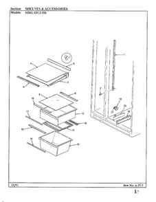 Part Location Diagram of 68124-70 Whirlpool Trim, handle