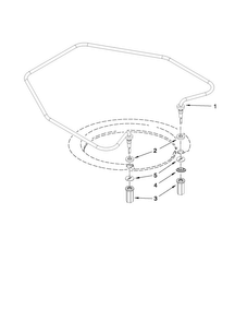 Heater Parts Diagram and Parts List for MDB7609AWB3  Maytag Dishwasher